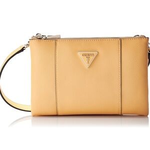 GUESS Noelle Double Zip Crossbody Handbag